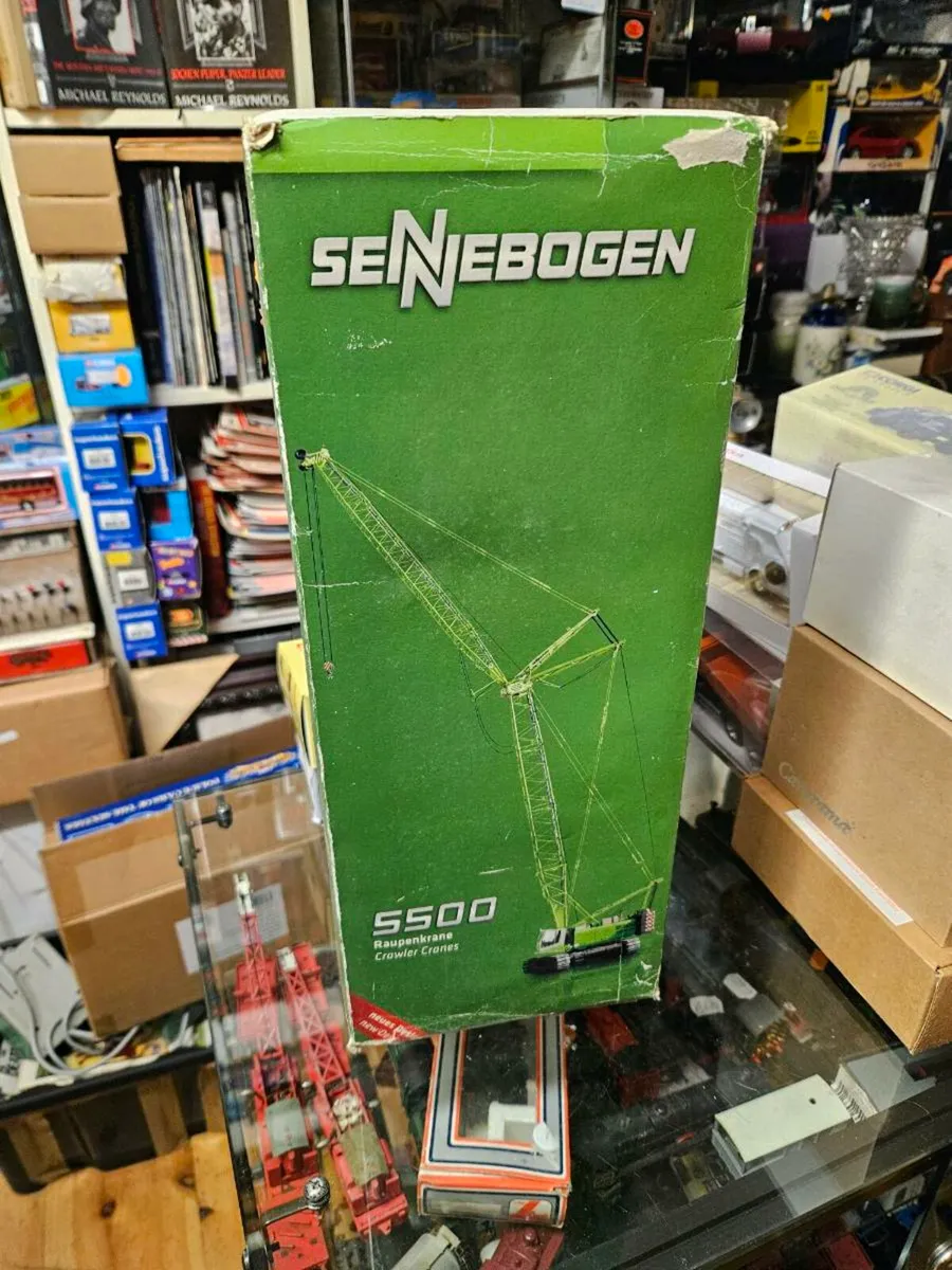 Corgi Conrad Sennebogen Crane 1.50 - Image 1