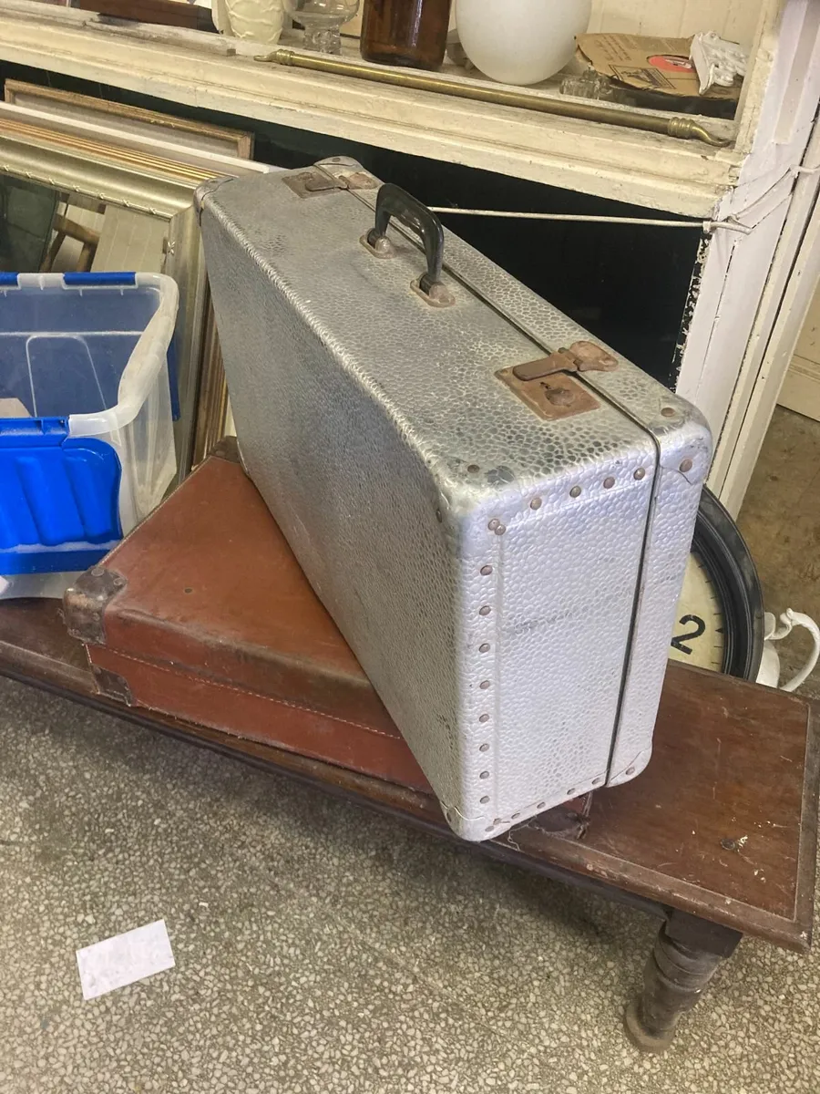 Vintage Suitcase - Post WWII- Aluminium - Image 2