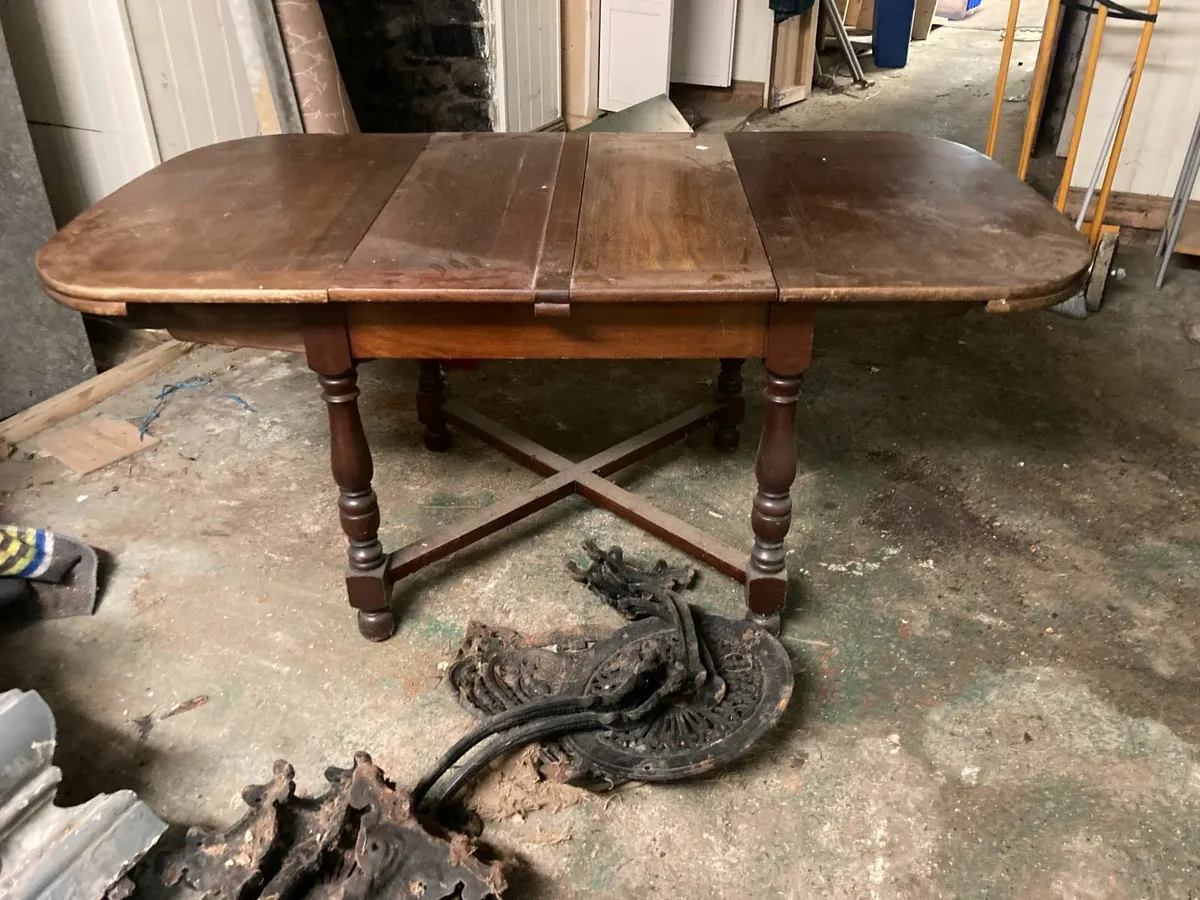 Dining Table- Antique- Extending - Image 1