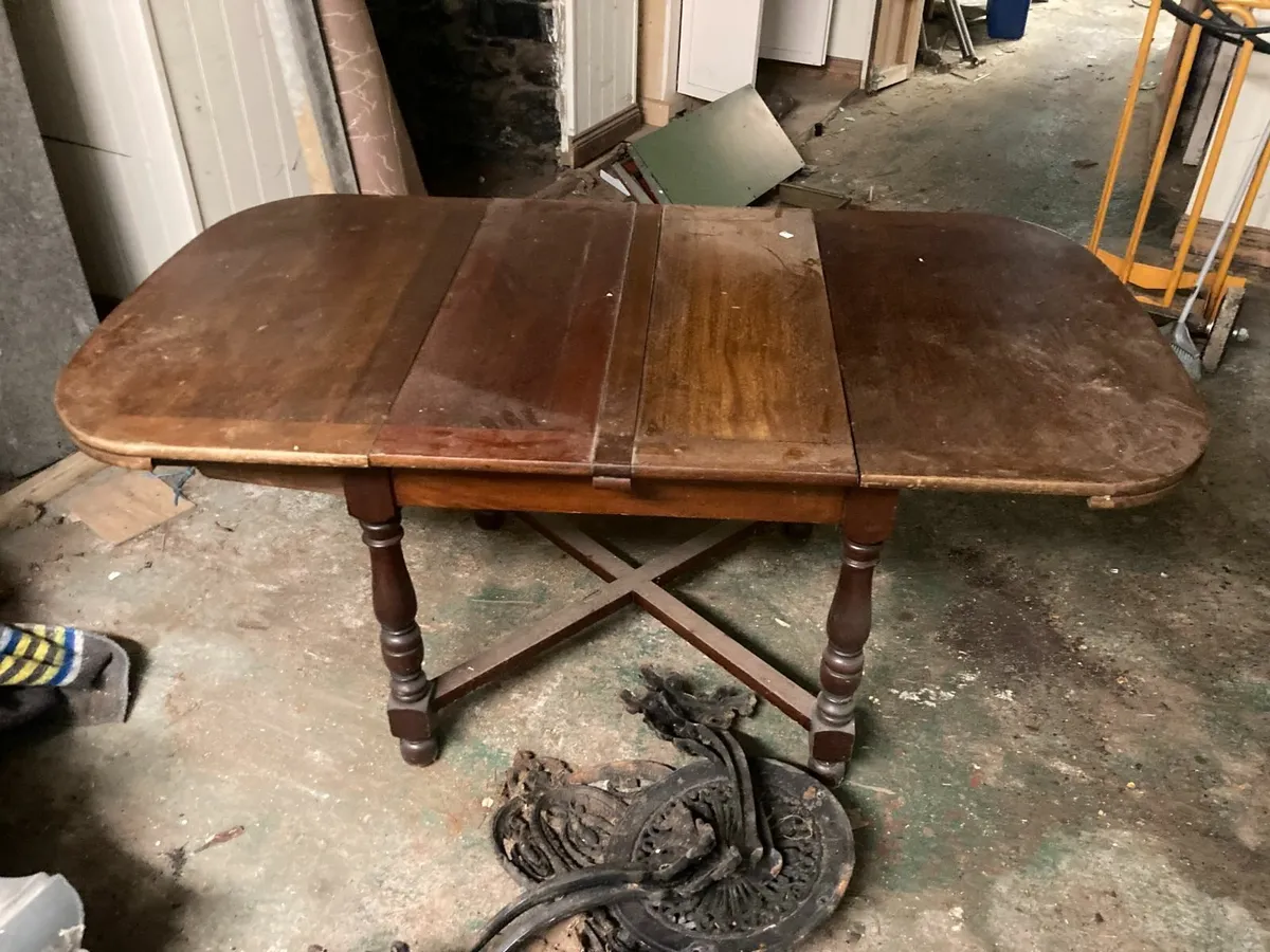 Dining Table- Antique- Extending - Image 2
