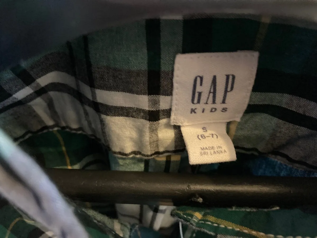 BNWT GAP Kids check cotton shirt - Image 2