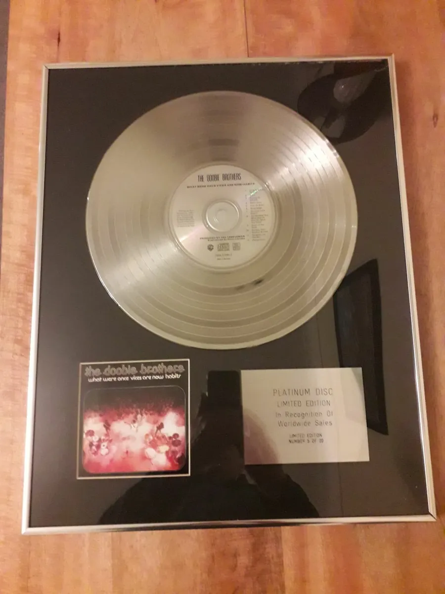 Doobies Brothers Platinum Disc Limited Edition - Image 1