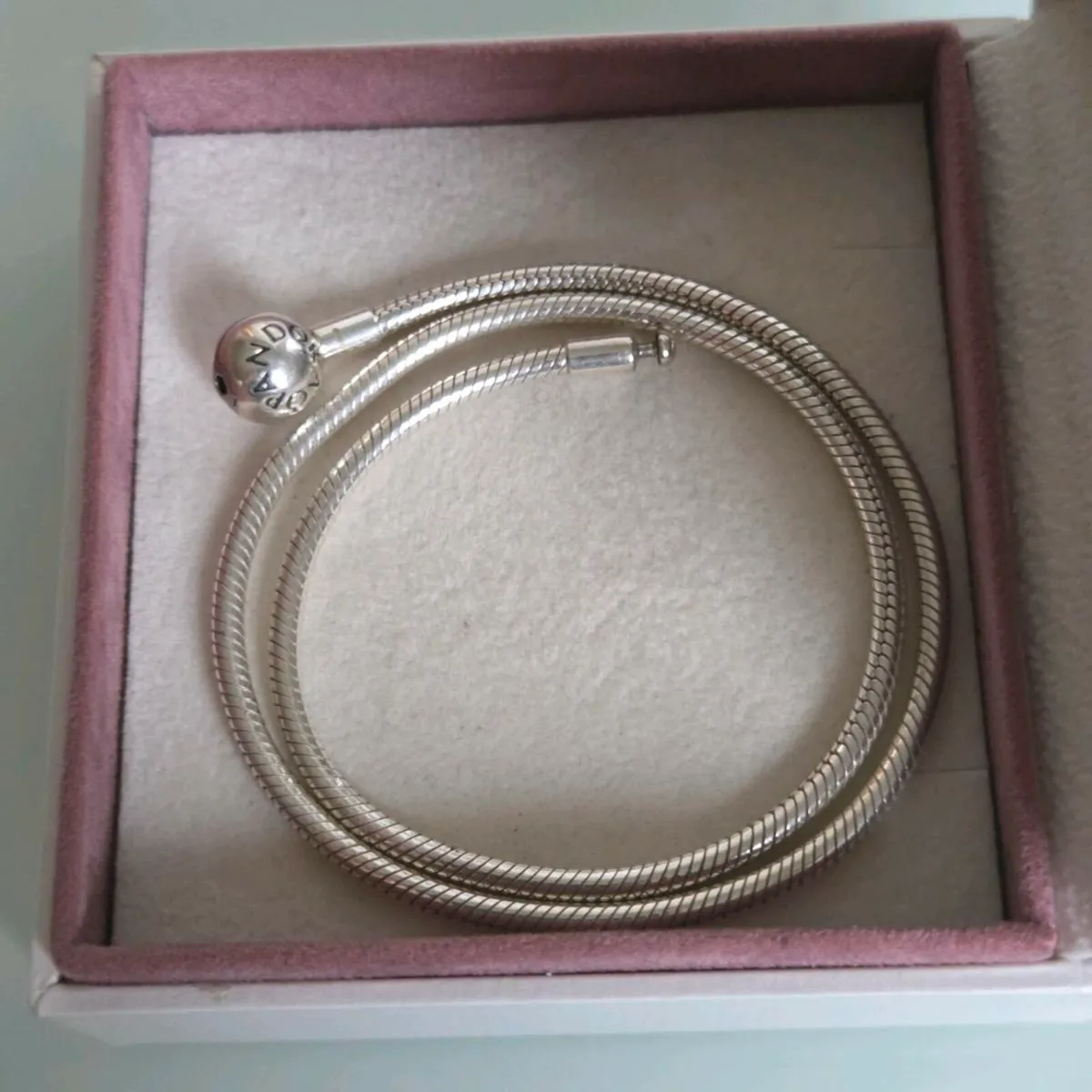 Pandora necklace moments claps size 40cm - Image 1