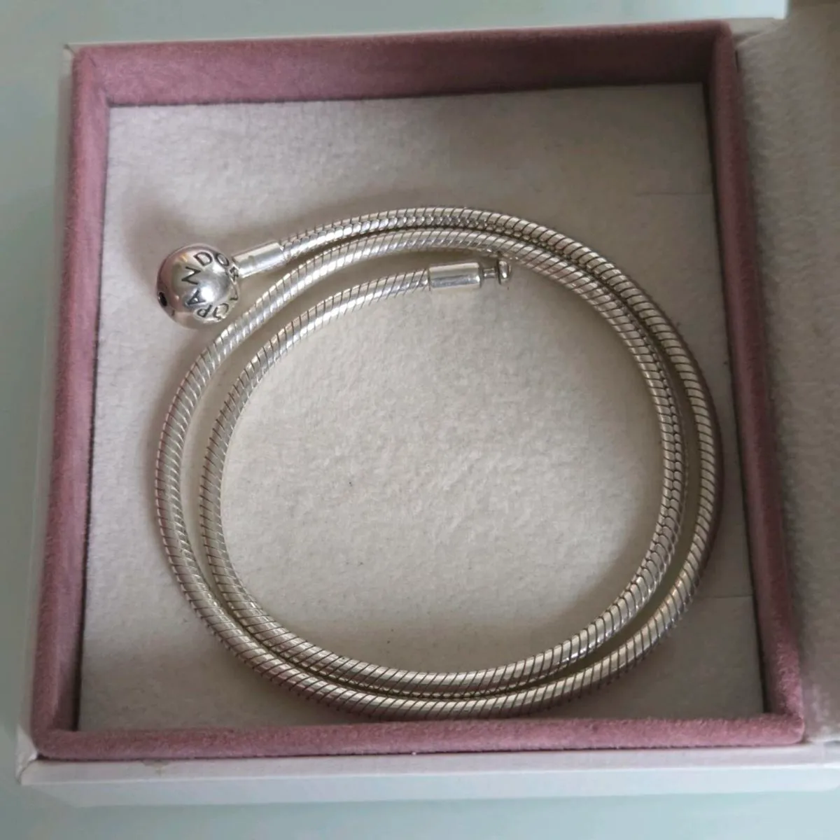 Pandora necklace moments claps size 40cm - Image 2