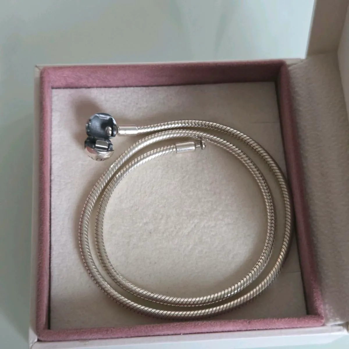 Pandora necklace moments claps size 40cm - Image 4