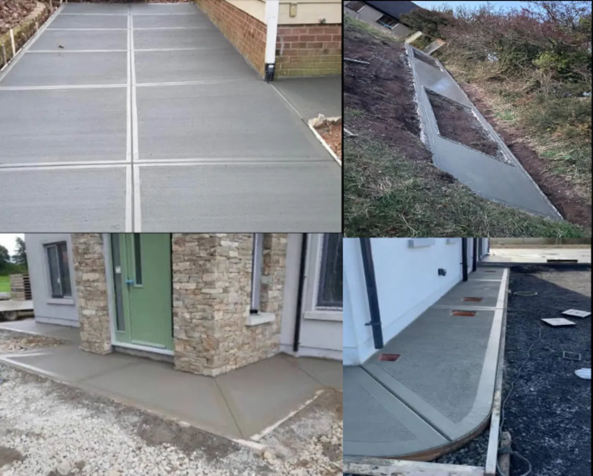 Groundworks/Concrete/landscaping/digger-hire/ - Image 4