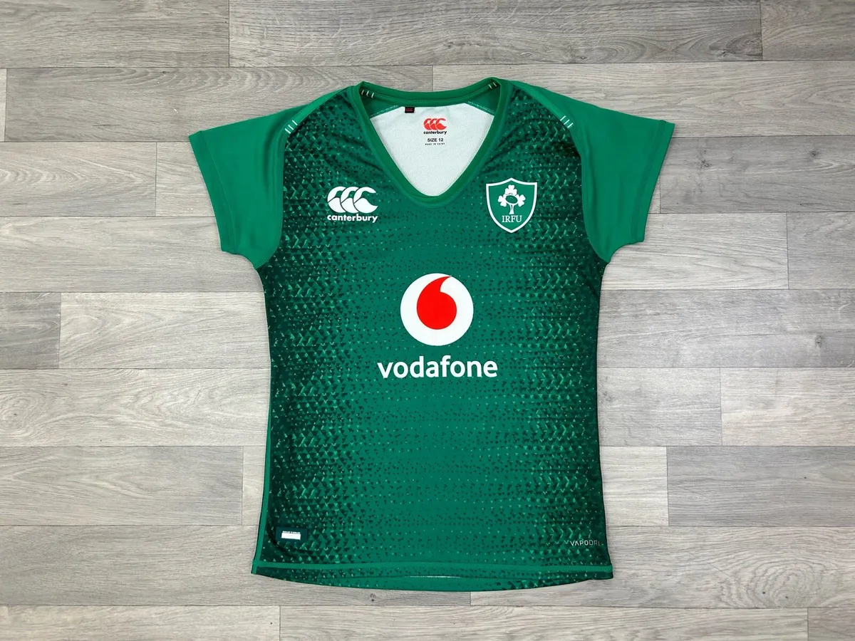 Canterbury Ireland Rugby Jersey Shirt Womens 12 - Image 1