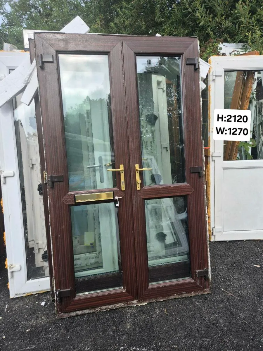 PVC FRENCH DOORS