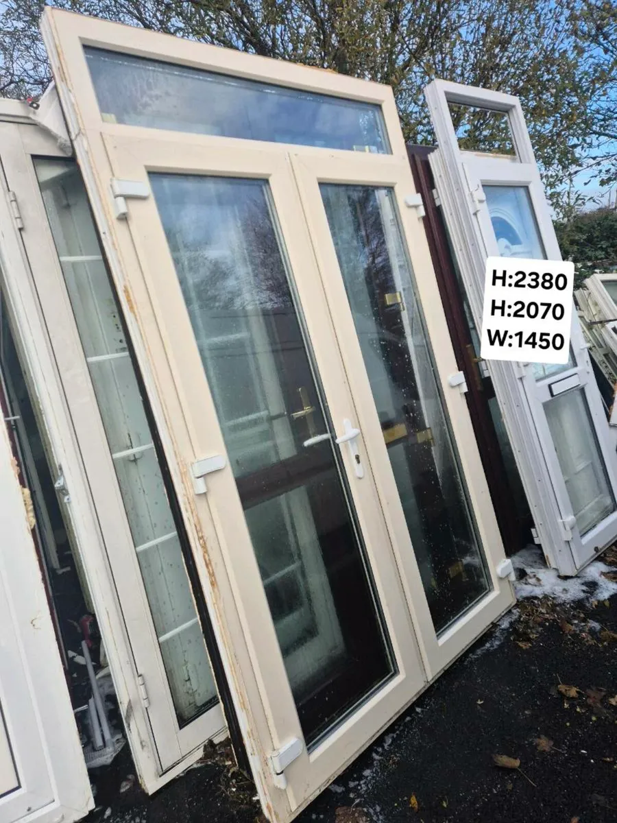 PVC FRENCH DOORS