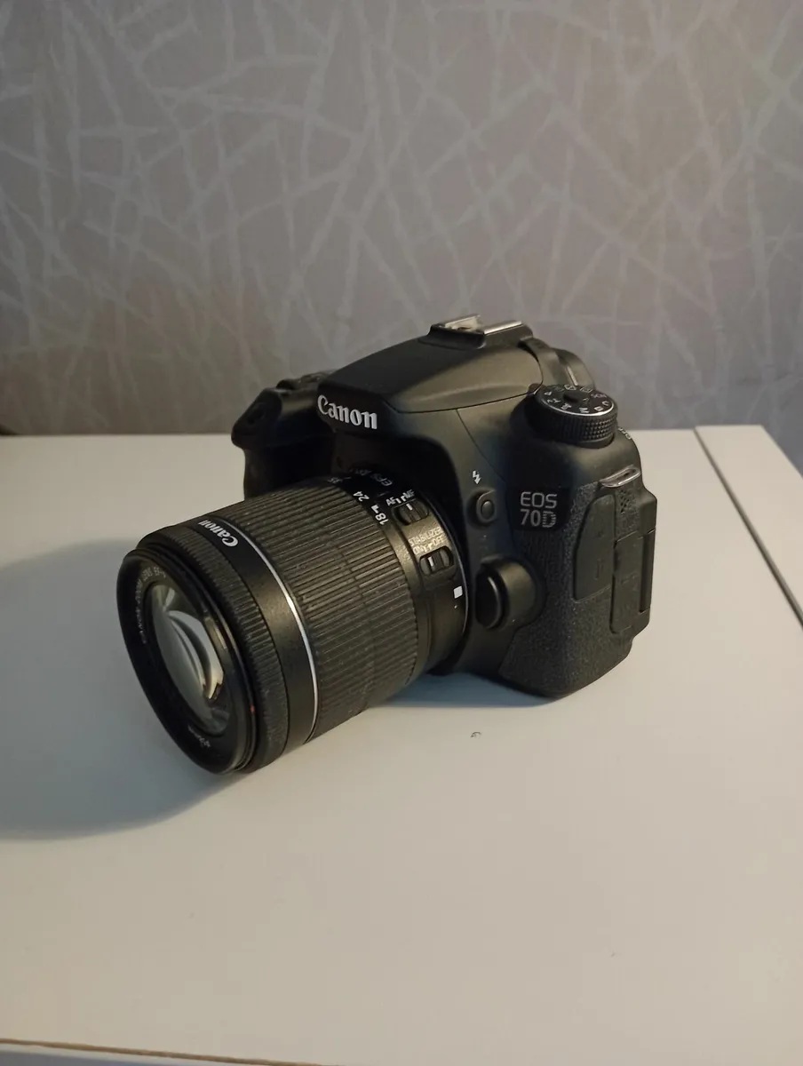 Canon 70D DSLR &18-55 Kit Lens - Image 1