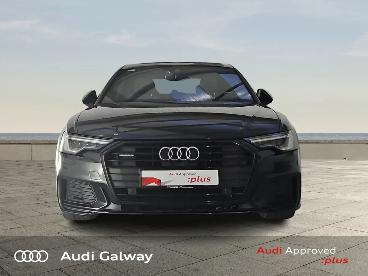 Audi A6 €449 p/m - 40TDI QUATTRO S LINE BLK ED - Image 2