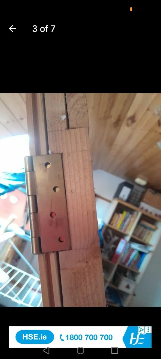 Homemade wooden door €60 - Image 2