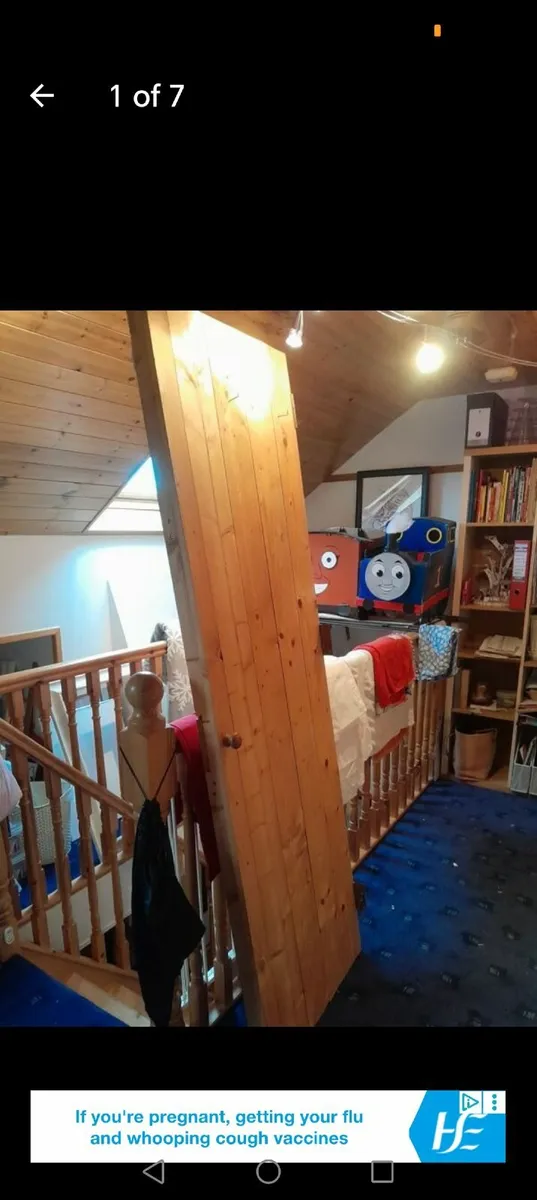 Homemade wooden door €60 - Image 1