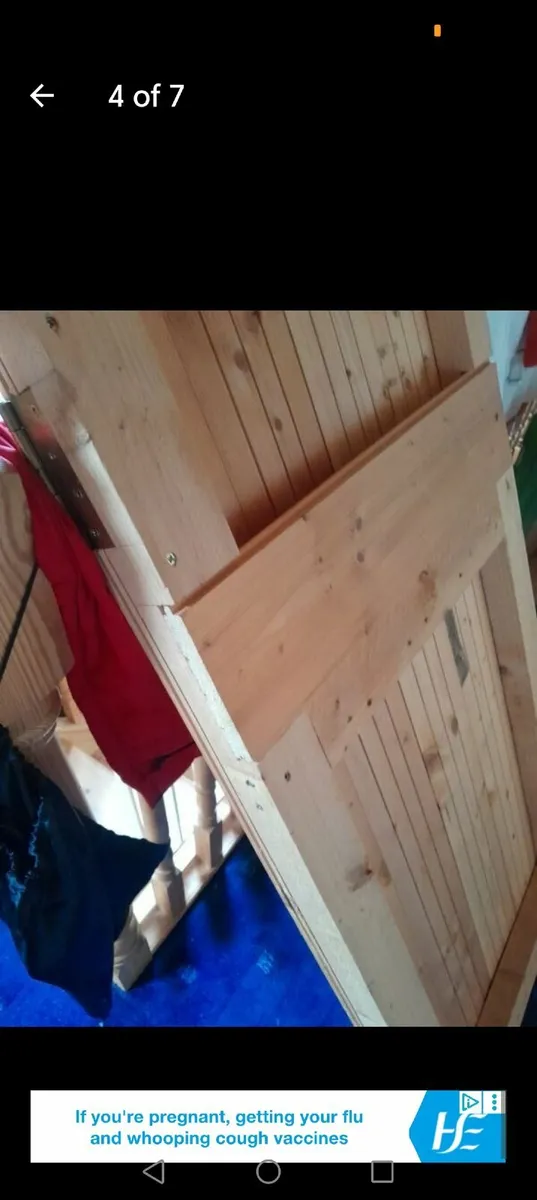 Homemade wooden door €60 - Image 3