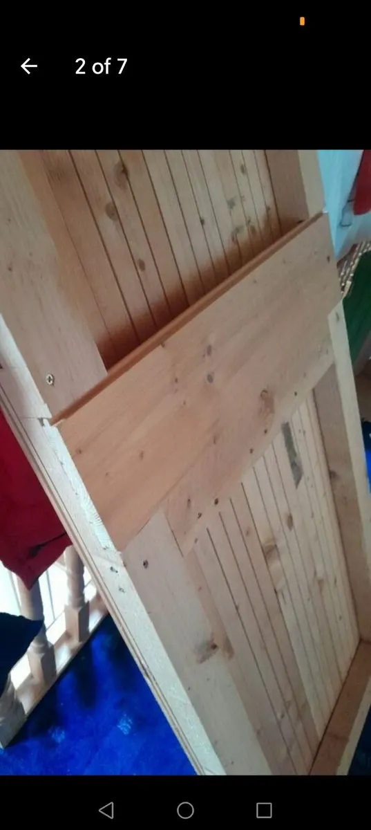 Homemade wooden door €60 - Image 4