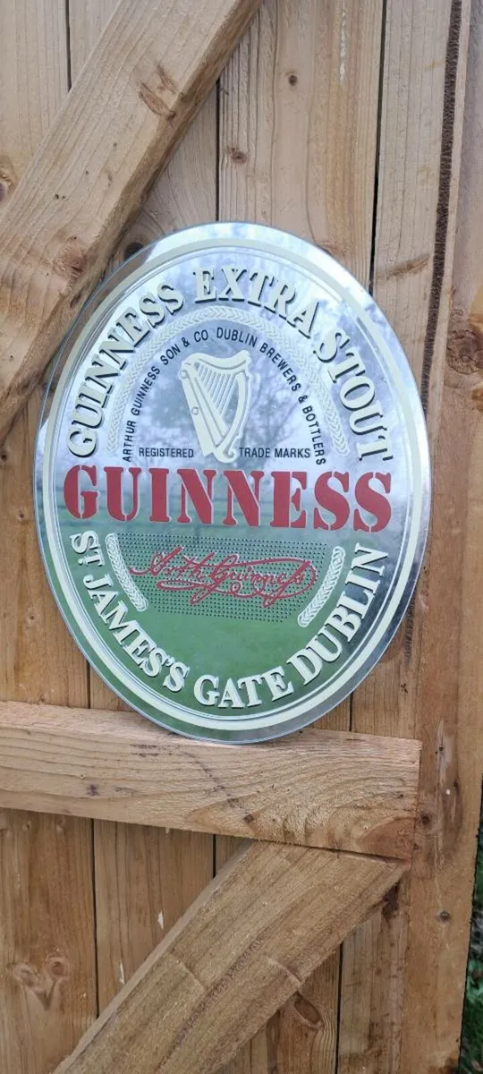 Guinness mirror