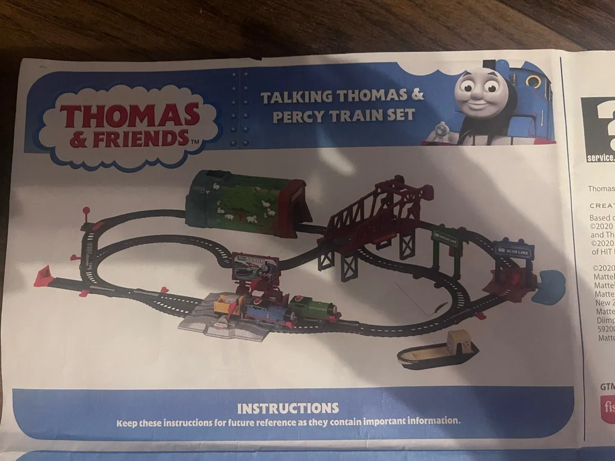 Thomas & Friends Talking Thomas & Percy train set - Image 1
