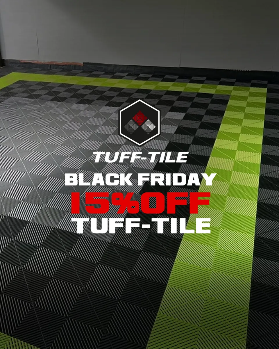 Black Friday Sale Tuff Tile Flooring Tiles Garage - Image 1