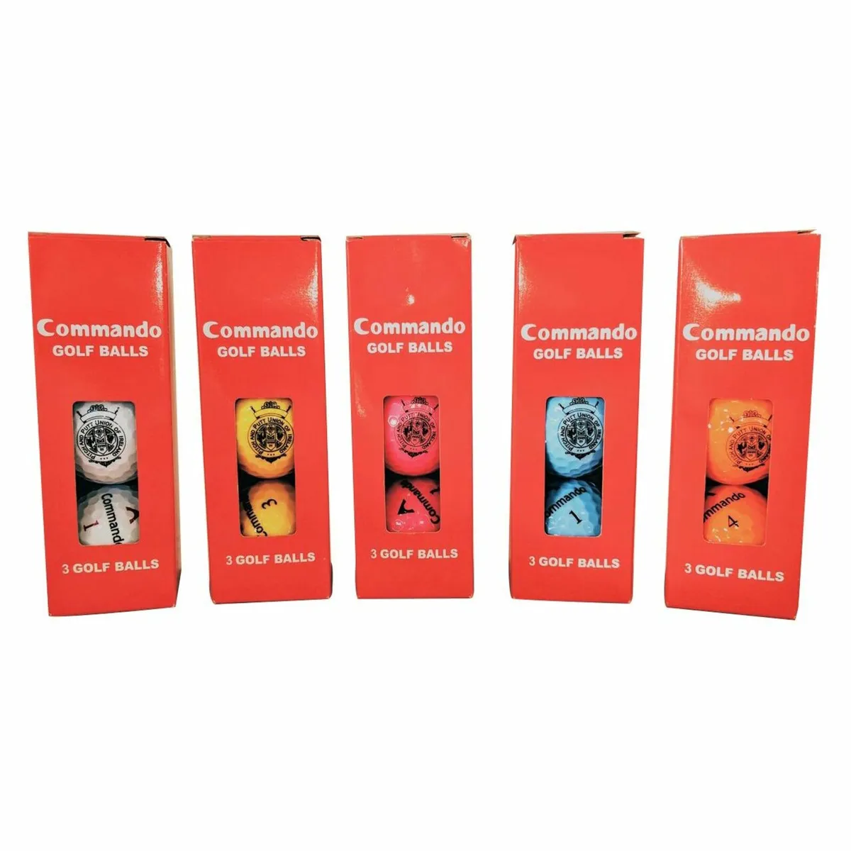 Commando Pitch & Putt Balls x 12 Balls