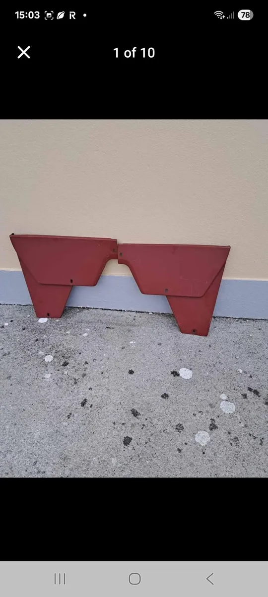 2 massey  165 battery  panels €55 each