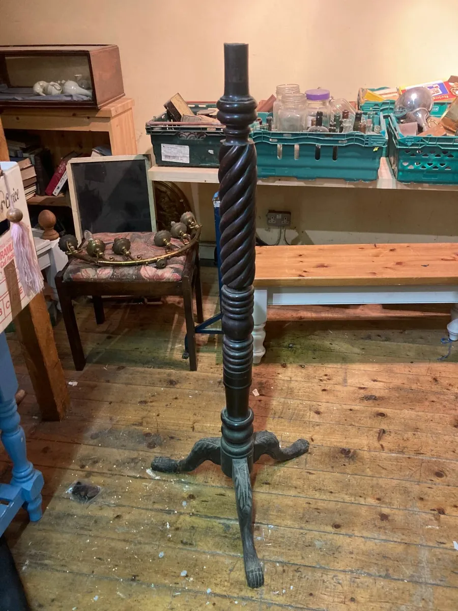 Antique Plant Stand - Partial - Image 1