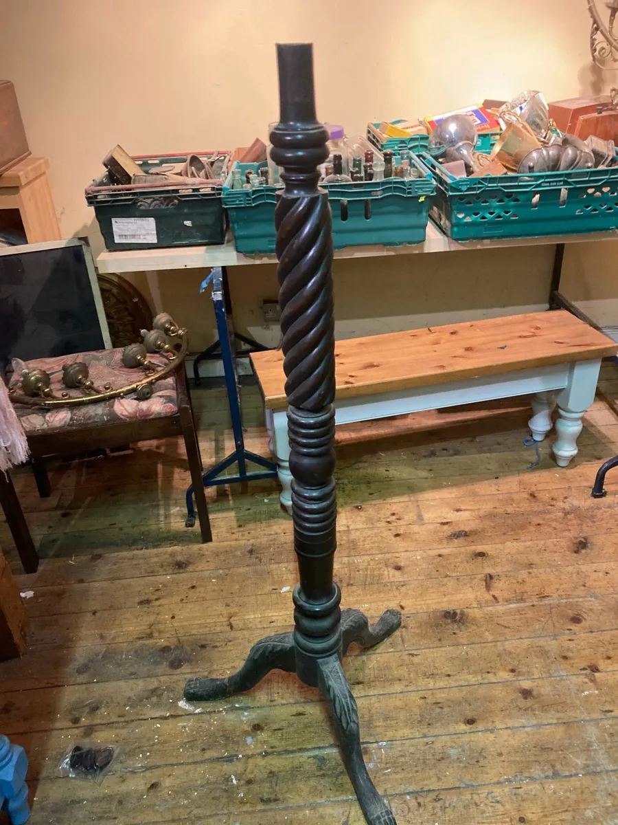 Antique Plant Stand - Partial - Image 2