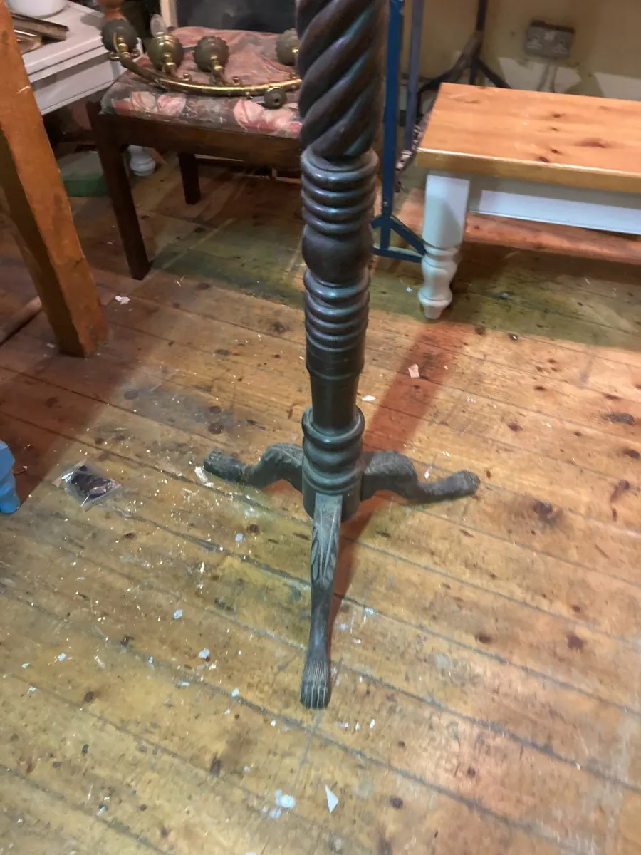 Antique Plant Stand - Partial - Image 3