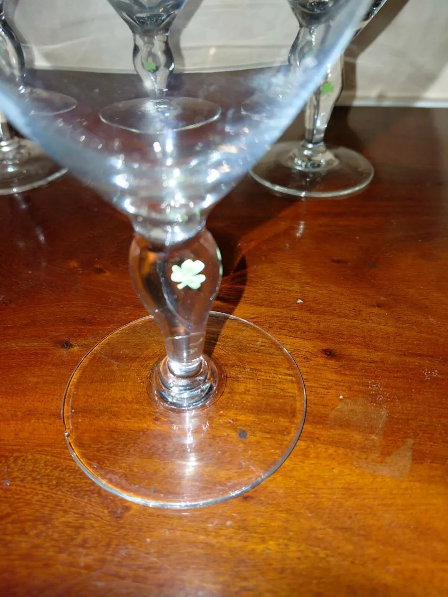 Vintage Six John Jameson Irish Coffee Glasses - Image 4