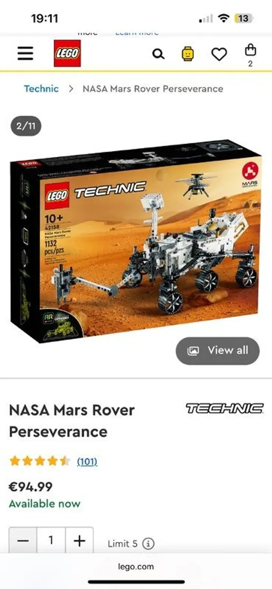 Lego Technic Mars Rover - Image 2