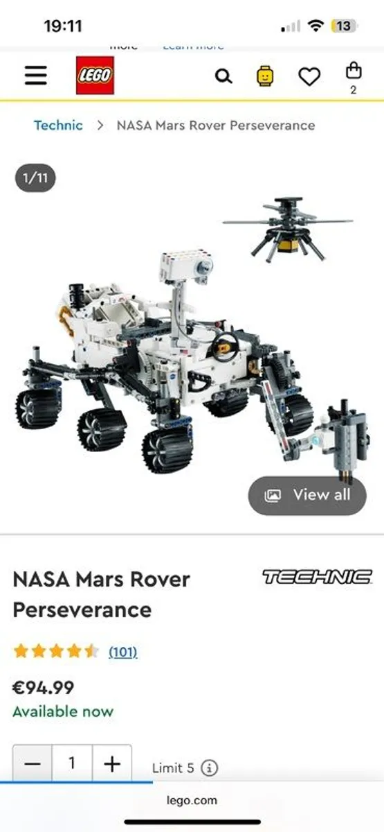 Lego Technic Mars Rover - Image 3