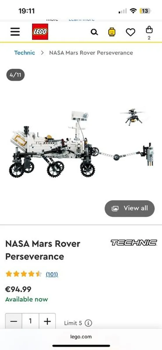 Lego Technic Mars Rover - Image 4