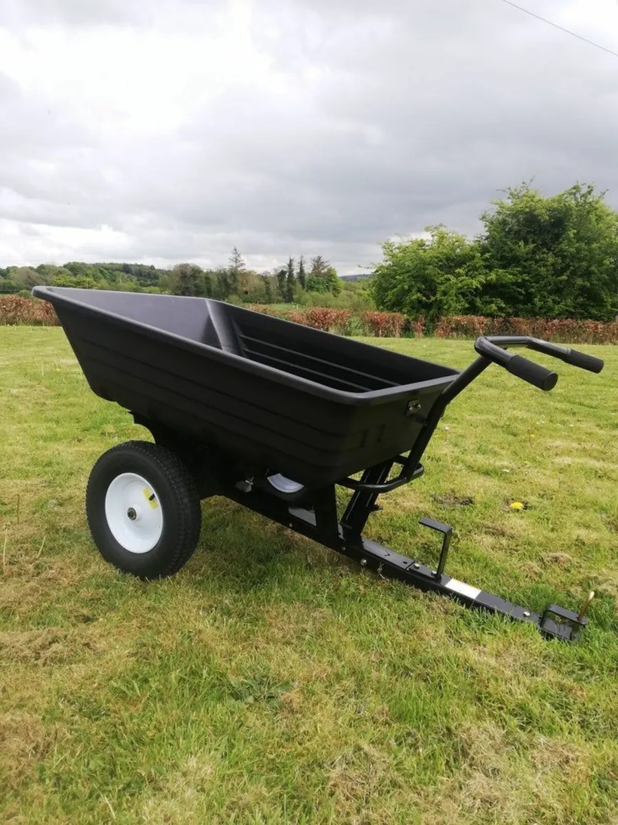 Quad / Lawnmower Wheelbarrow Trailer ..Free delive - Image 1