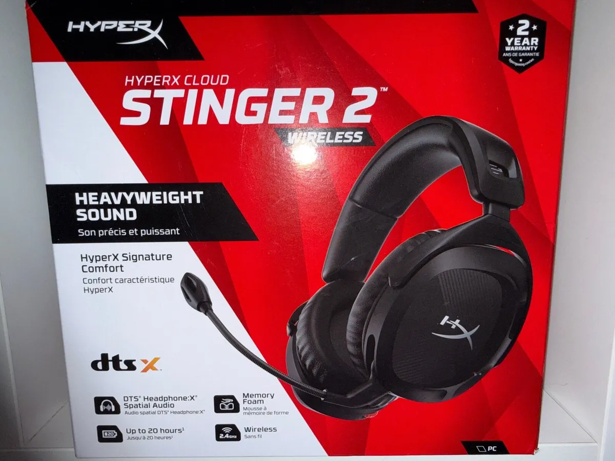 HyperX cloud stinger 2 wireless headset - Image 1