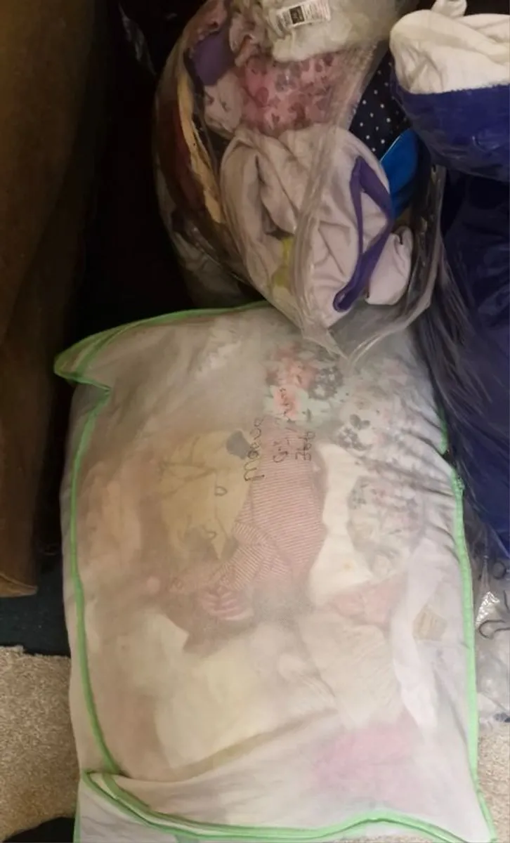 Baby girls' clothes and  baby toys . - Image 1