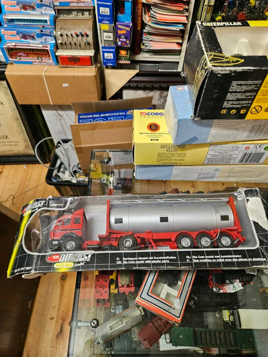 Corgi Conrad Mercedes Tractor Unit and Tanker Trai - Image 1