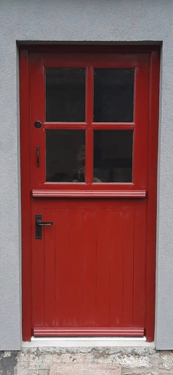 Irish Made Solid Hardwood Cottage Half Doors - Image 4