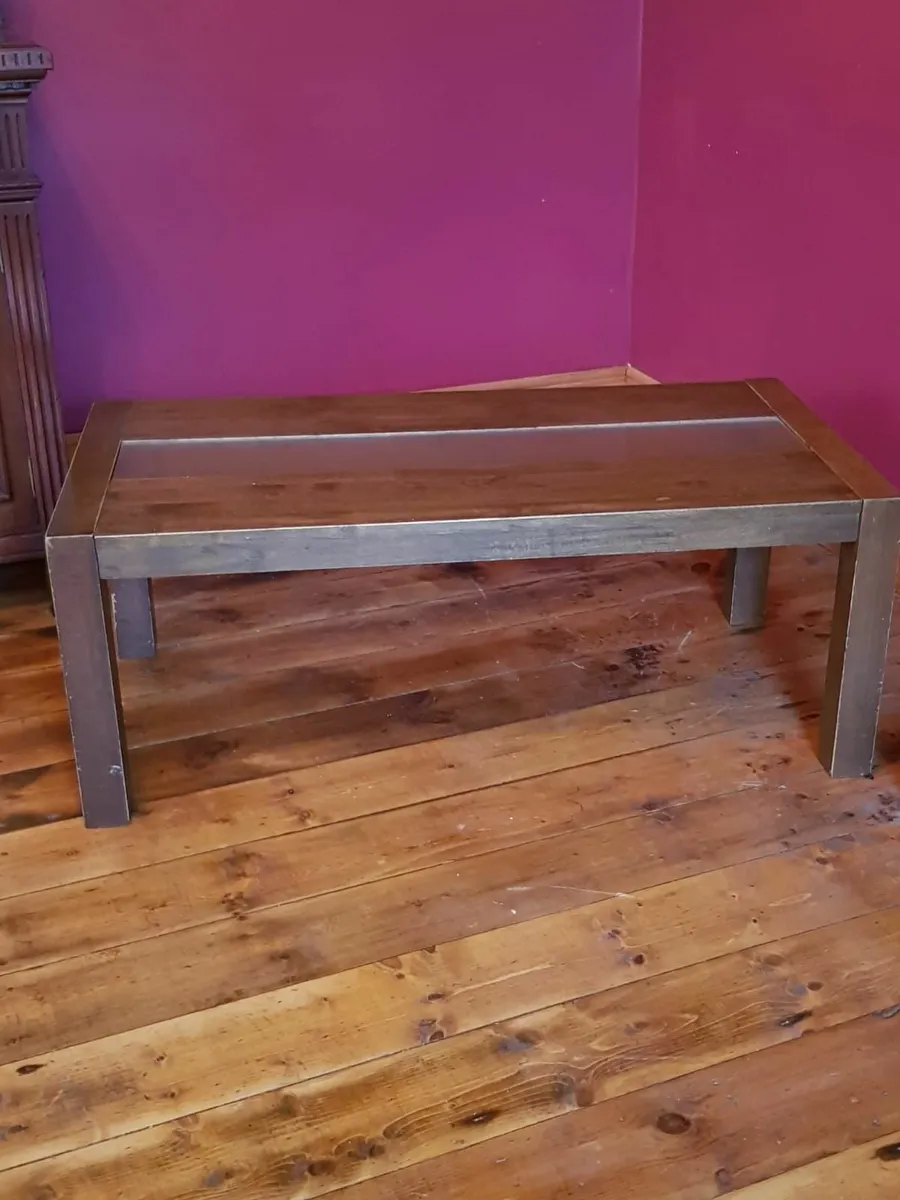 Solid Wood Coffee Table - Image 1