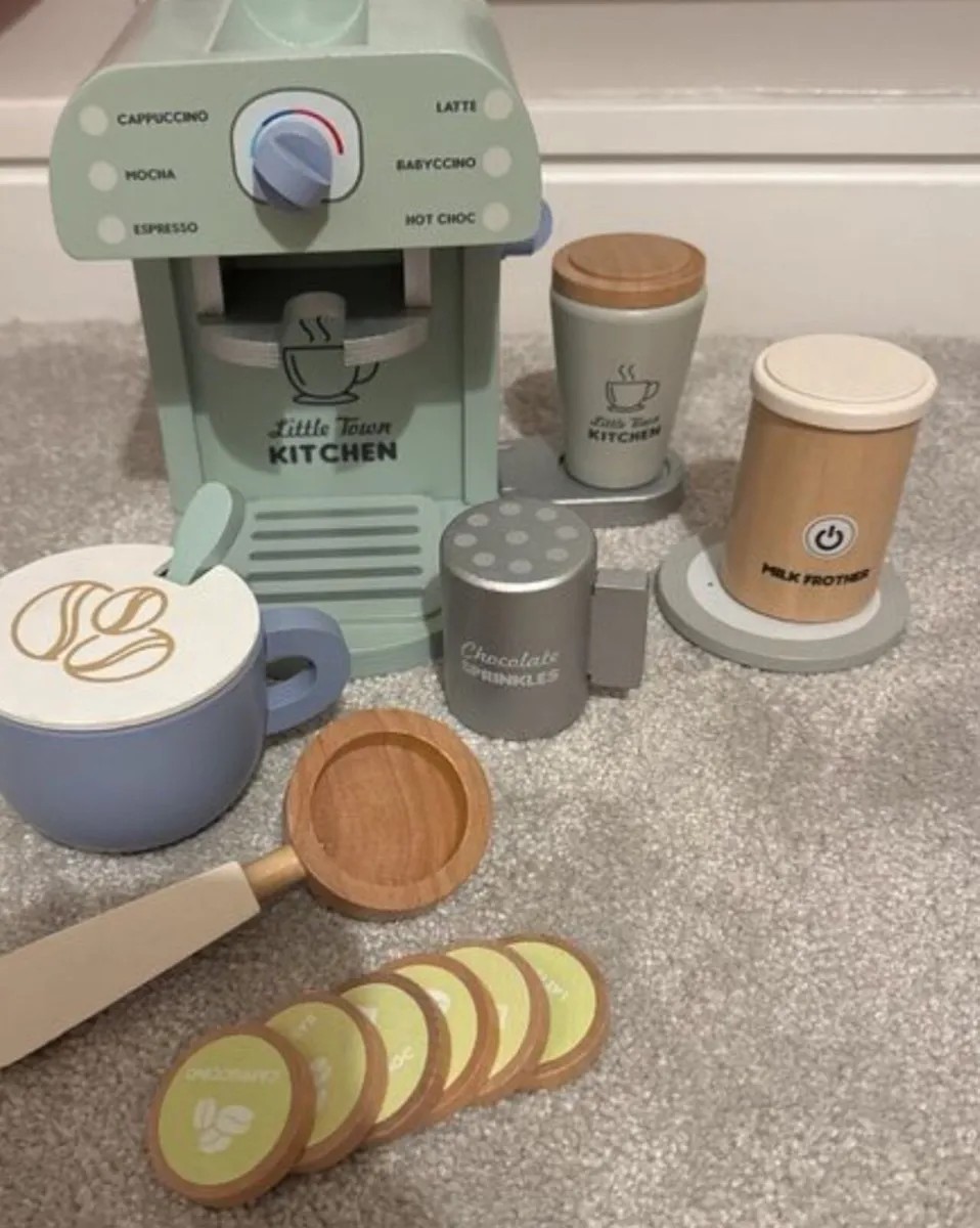 Wooden Toy - Coffee Wooden Toy - Image 1
