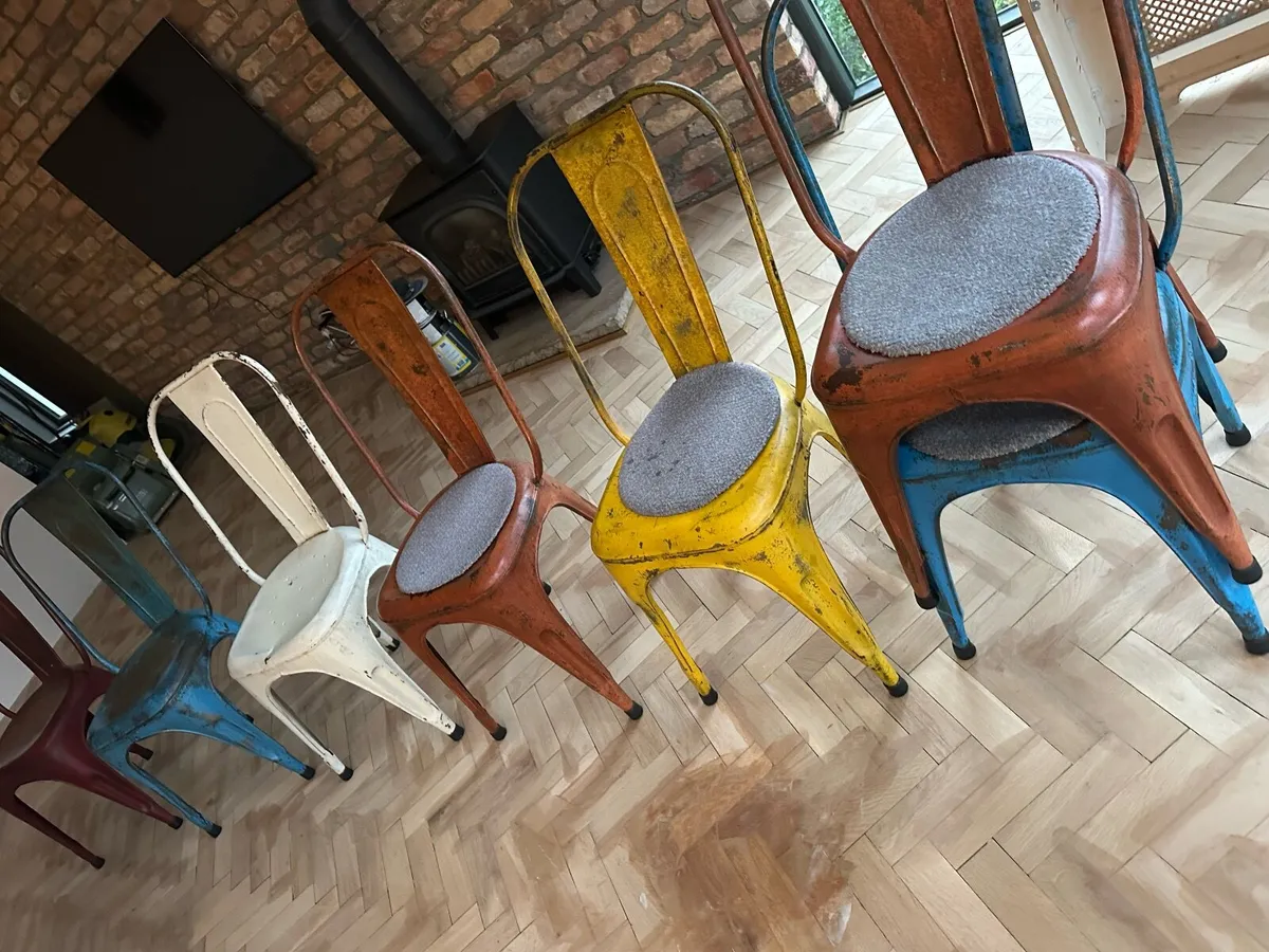 Vintage Style Dining Chairs - Image 1