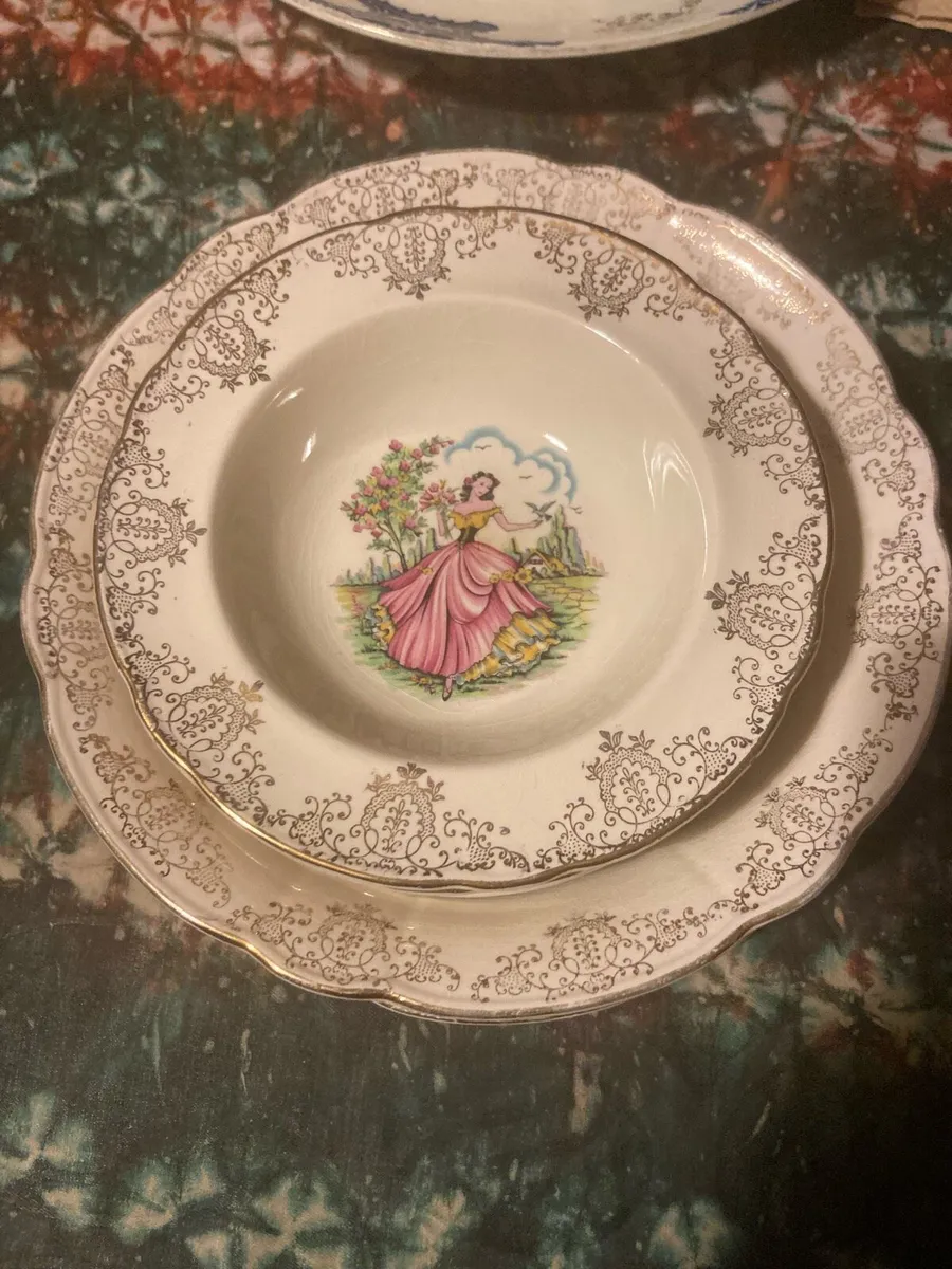 1950s bowl set free postage - Image 1