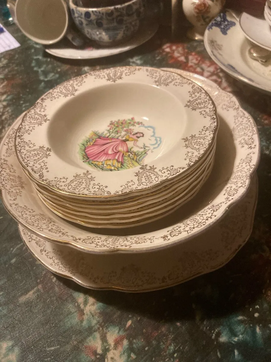 1950s bowl set free postage - Image 2