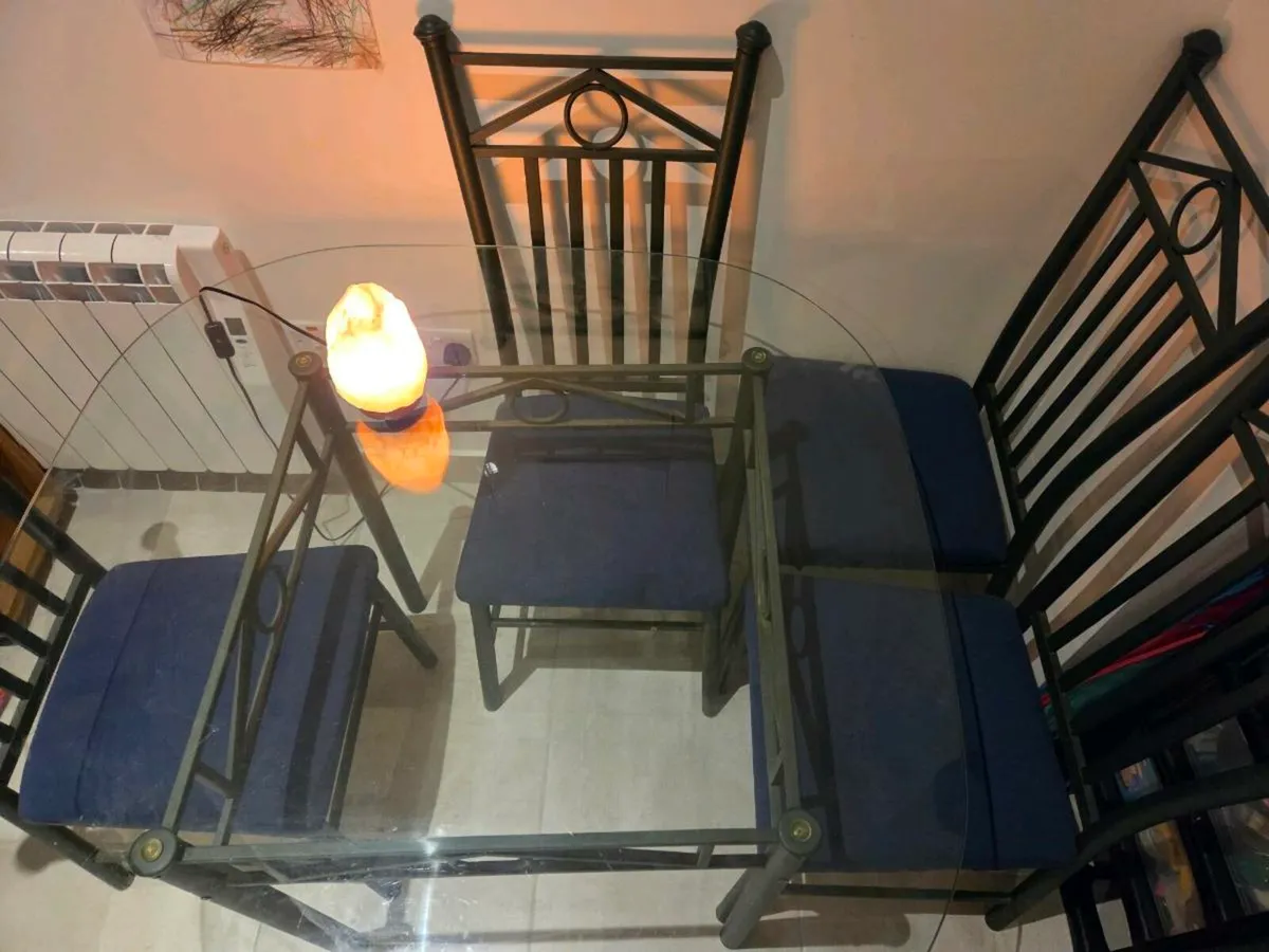 Kitchen Table with 4 Chairs - Image 3