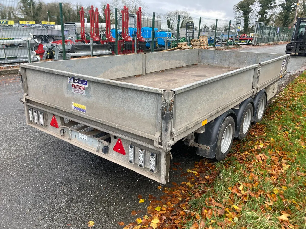 22 Ifor Williams LM146 14x6’6 Dropside Trailer - Image 3