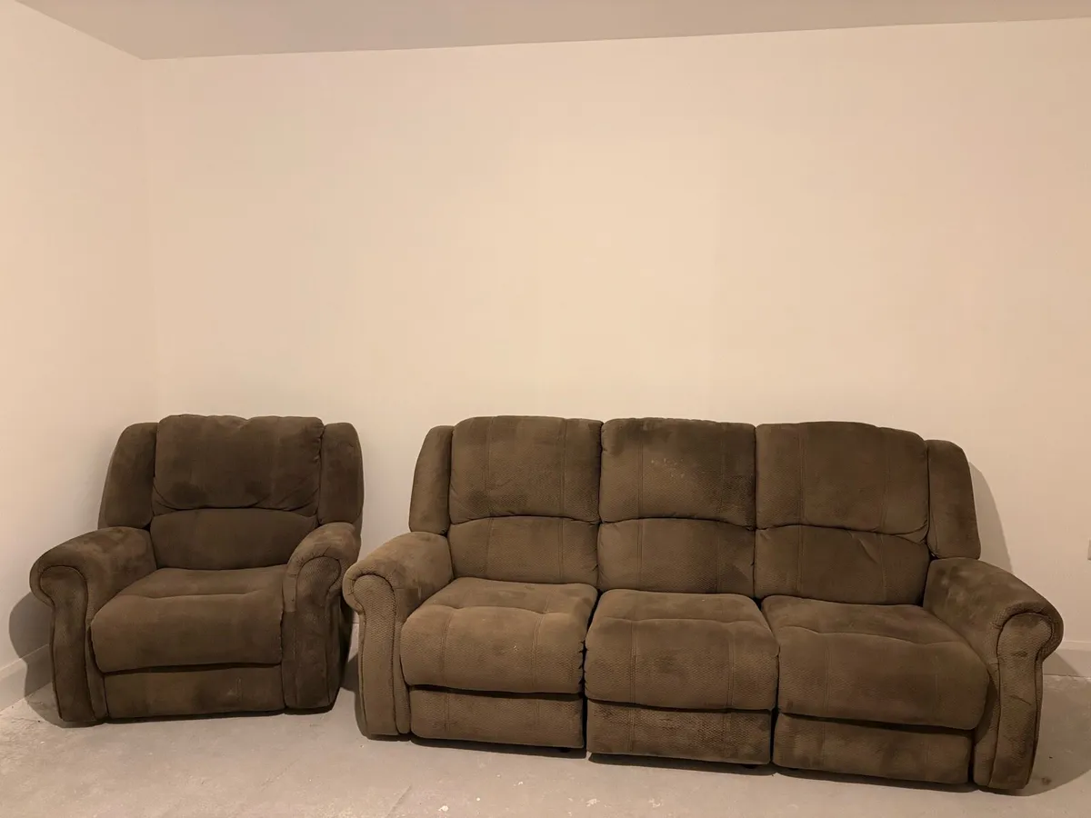 Couch and Two Armchairs - Image 1