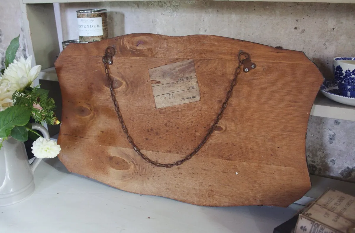 Antique Frameless Mirror - Image 4