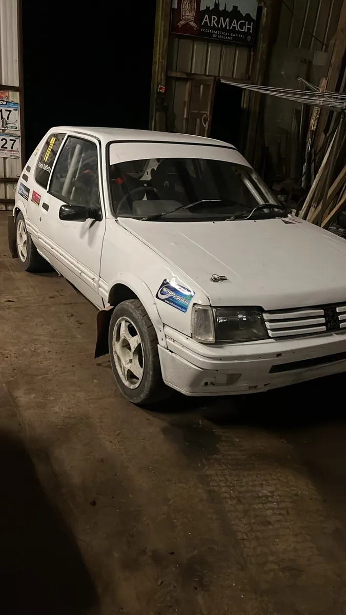 Peugeot 205 gti rally car - Image 2