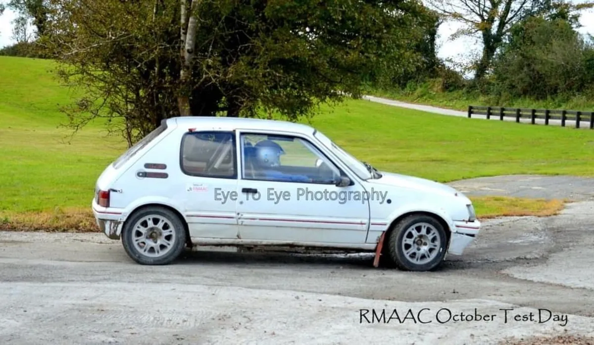 Peugeot 205 gti rally car - Image 1