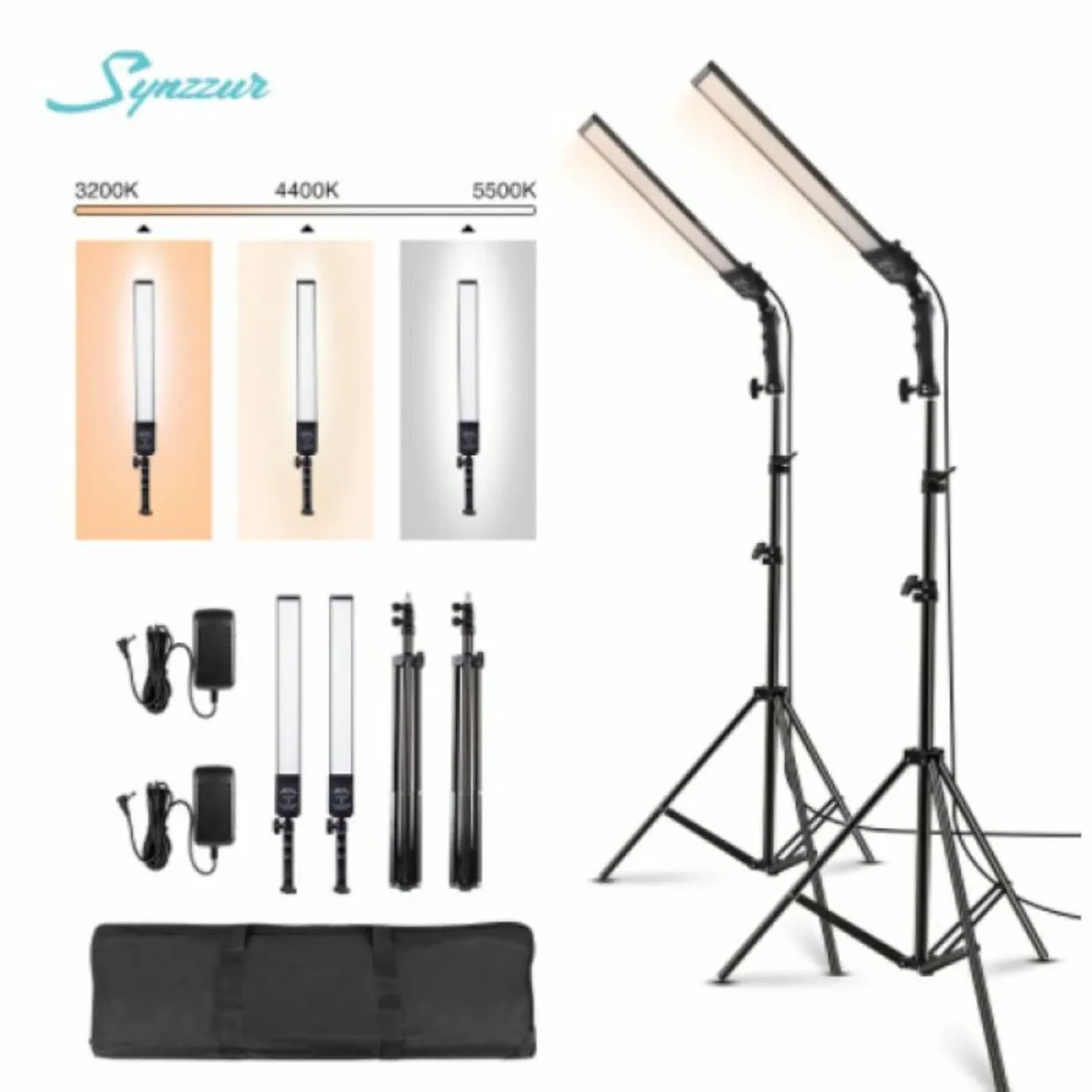 2x 188 Led Photo Studio Dimmable Fill Light - Image 1