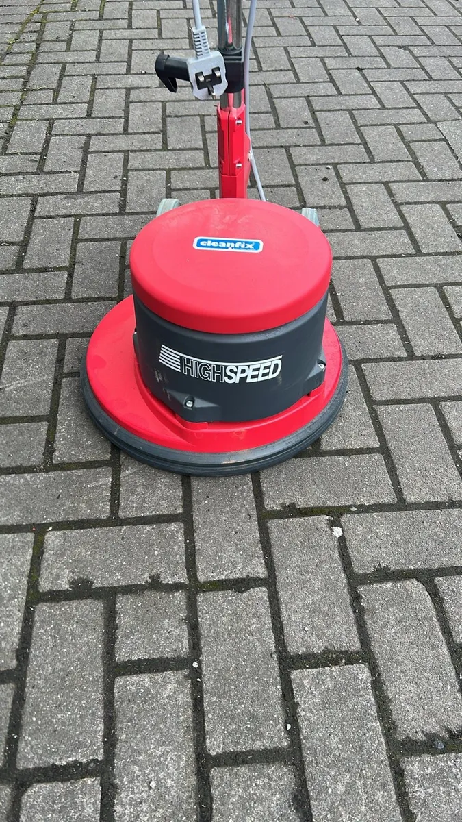 Cleanfix twin speed floor polisher buffer sander - Image 1
