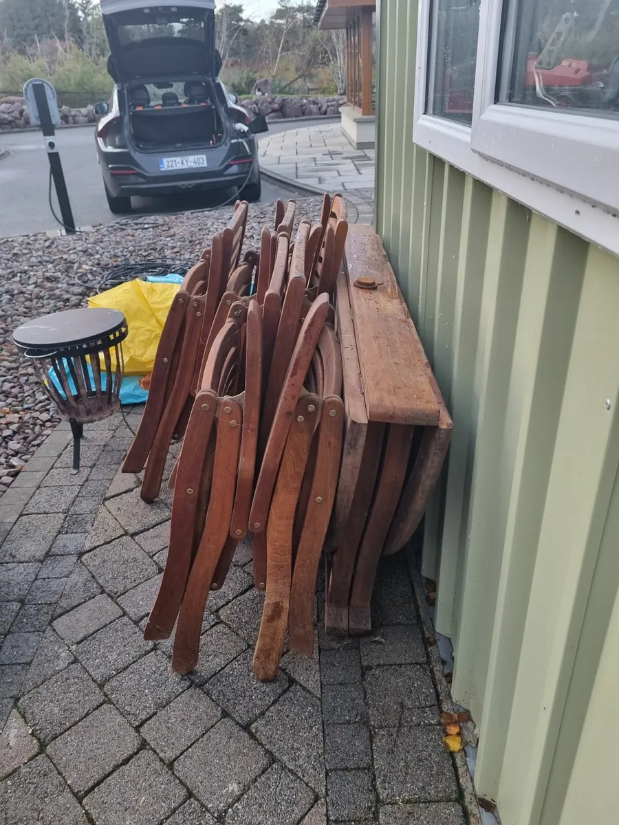 Garden Table & Chairs - Image 1